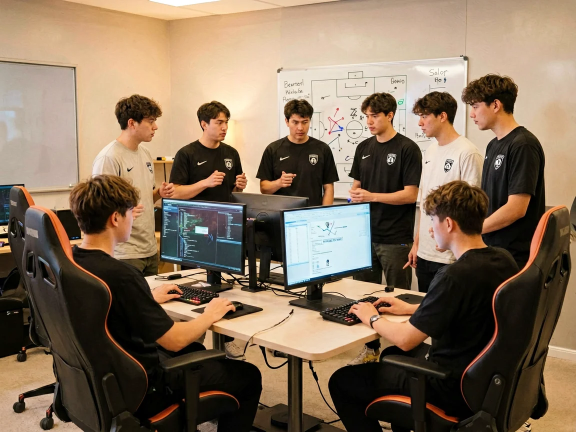 全员备战画面TeamWE
